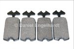 Brake pads (kit) for disc brakes, Citroen 2CV6, Ami 8