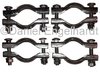 Kit of exhaust pipe clamps (front part) GS 1015 until 07/1972 (47 mm)