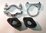 Kit of exhaust clamps and hangers (rear part from Y pipe), GS + GSA