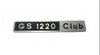 Emblem 'GS 1220 Club'