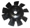 Lüfterrad / Ventilatorflügel, für Citroen 2CV6, Ami 6 (32 PS), Ami 8, Nachbau / schwarz