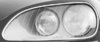 Verre / vitrine de phare gauche SEV Marchal pour Citroen ID / DS, pièce neuve d'origine Citroen