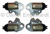 Kit of four wheel brake cylindres front, Citroen HY and 15CV