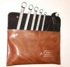 Tool bag incl. tool kit light brown genuine Citroen dealer part (25 x 18 cm)