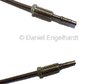 Pipe hydraulique, 3,5mm (cunifer), unit AR correcteur ht. à raccord, 2 raccords clef de 8mm GS/A