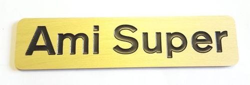 Lettering / logo / badge Ami Super