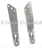 Brackets pair stainless steel for headlamp support Ami 8 / Super